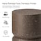 Glitzhome® 17" Multifunctional Faux Terrazzo Stool